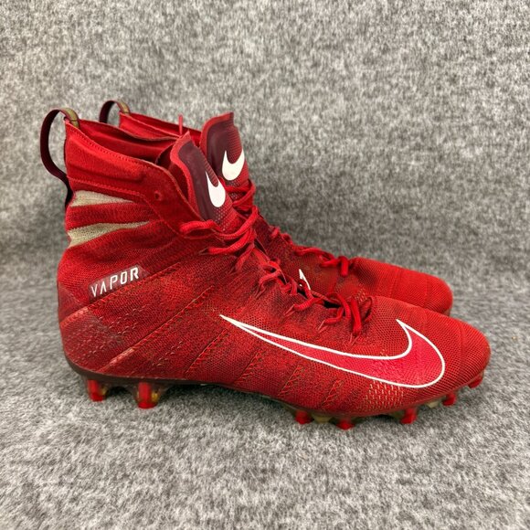 Nike Mens 12 Vapor Untouchable 3 Elite Cleats University Red Football AH7408-600 - Picture 1 of 13